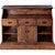 Tombstone Hand Carved Wood Bar