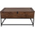 Lakeshore Walnut Trunk Style Coffee Table