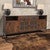 Lakeshore Walnut TV Stand - 7 Foot