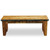 Barnwood Azul Table & Chairs with Bench and Nailheads - 6 pcs