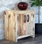 Raw Wood Finished Cabinet
