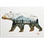 Forest Bear Metal Box Wall Art