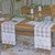 Plaid Antler Napkin - Set of 4