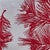 Red Pinecone Table Runner - 54 Inch