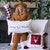 Merry Antler Rectangular Pillow