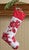 Red Pinecone Stocking