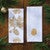 Golden Pine Branch Dishtowel - Set of 4