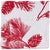 Red Pinecone Napkin - Set of 4