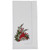 Red Bird Embroidered Napkin - Set of 4