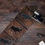 Moose Brindle Leather Table Runner - 96 Inch