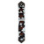 Fringed Roaming Brown Bears Leather Table Runner - 96 Inch