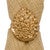 Golden Pinecone Napkin Rings - Set of 4