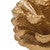 Golden Pinecone Candle Holder - Small - Set of 2