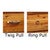 Barnwood Locking Lateral Filing Cabinet with Nailheads - 4 Drawer