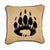 Wilderness Paw Forest Pillow