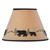 Wilderness Scene Embroidered Lampshade - 10 Inch - OUT OF STOCK UNTIL 06/18/2025