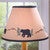 Wilderness Scene Embroidered Lampshade - 10 Inch