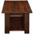 Barnwood Open Coffee Table with Open Shelf - 24 x 60