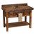 Barnwood Open Vanity with 2 Drawers and Towel Bar