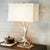 White Antler Table Lamp