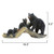 Bear Family Log Sculpture