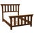 Barnwood Post Complete Bed - Queen