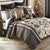 Wildlife Lodge Toile Quilt Bed Set - Queen - CLEARANCE