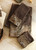 Western Paisley Chocolate Fingertip Towel