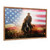 American Flag Cowboy Wall Art