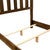 Barnwood Post Complete Bed - Twin