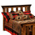 Barnwood Post Headboard - Twin