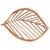 Wooden Leaf Charger