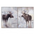 Gazing Moose Wall Art - Set of 2