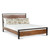 Andes Walnut Bed - King