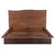 Raw Walnut Merle Bed - Queen