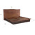 Raw Walnut Merle Bed - Queen