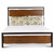 Andes Walnut Bed - Queen