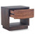 Raw Walnut Merle Nightstand