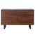 Andes Walnut 6 Drawer Dresser