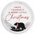 Bears Merry Christmas Round Wall Art