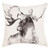 Forest Moose Indoor/Outdoor Pillow