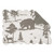 Woodland Retreat Placemats - Set of 6