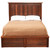 Barnwood Traditional Platform Bed - Full