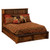 Barnwood Traditional Platform Bed - King
