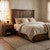 Barnwood Traditional Platform Bed - Queen