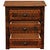 Barnwood XL Three Drawer Nightstand