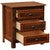 Barnwood XL Three Drawer Nightstand