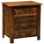 Barnwood XL Three Drawer Nightstand