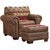 Forest Tapestry Armchair & Ottoman