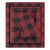 Red Plaid Flannel Sheet Set - Cal King